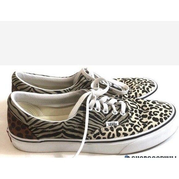 Vans Animal Print Sneakers, Men’s 8.5, Women’s 10. - Picture 2 of 6
